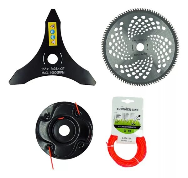 Desbrozadora PowerCat-PRO 52cc vástago 2 piezas