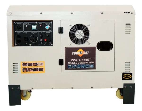 Generador Diesel Acustico Powercat 10000W