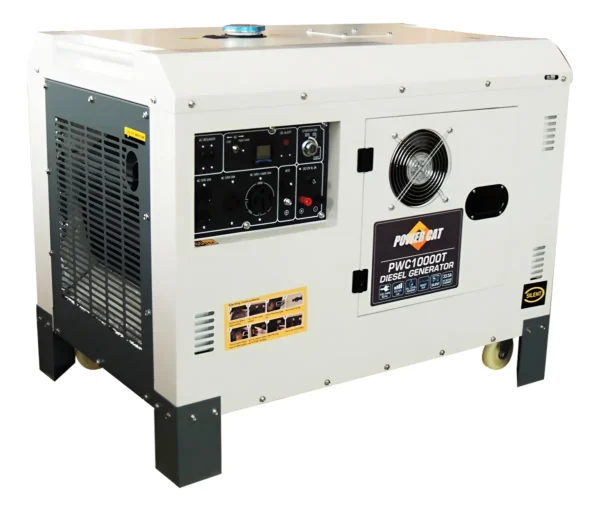 Generador Diesel Acustico Powercat 10000W